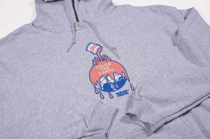 Traffic Cover the Earth Hoodie Heather Grey
