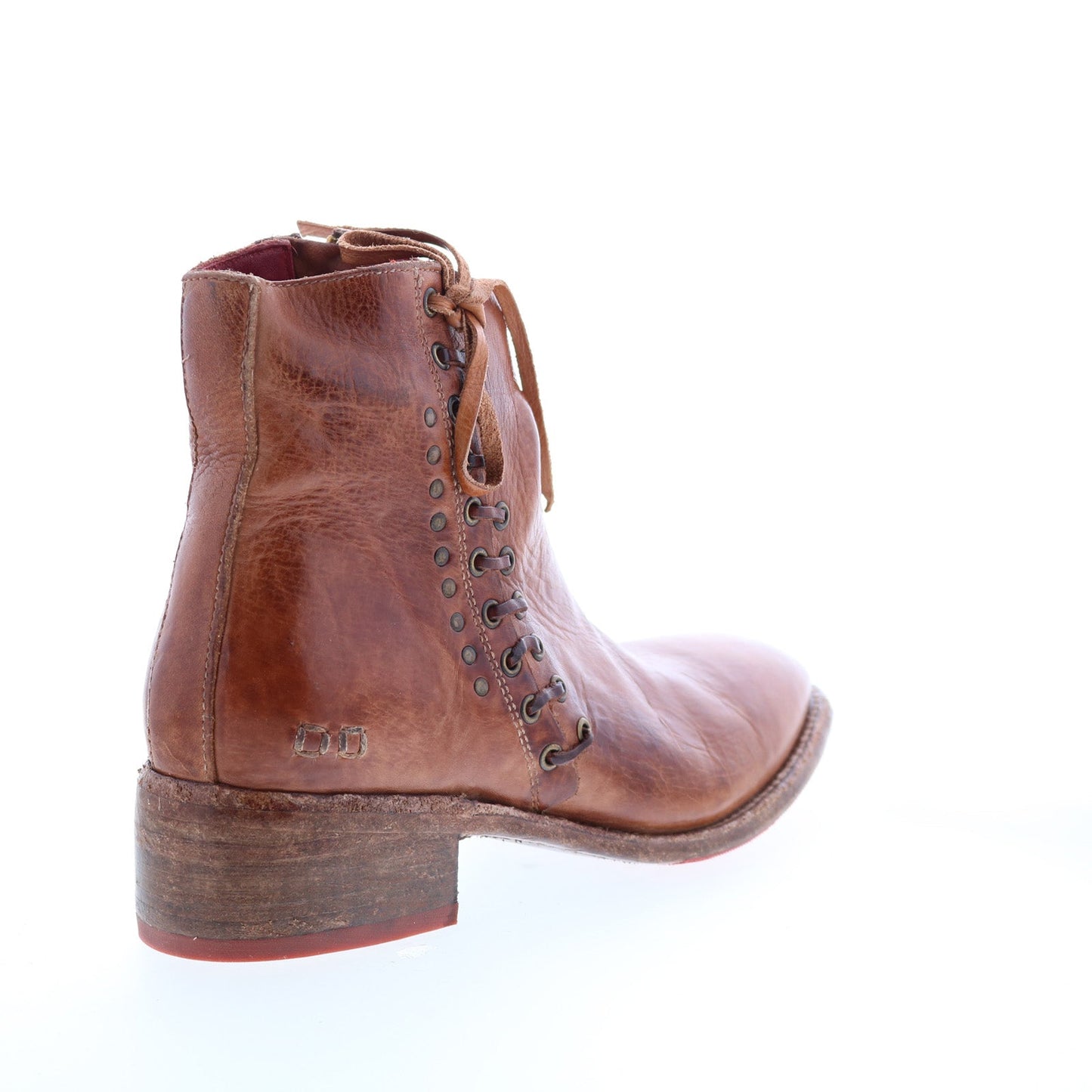 Bed Stu Aldina F328016 Womens Brown Leather Zipper Casual Dress Boots