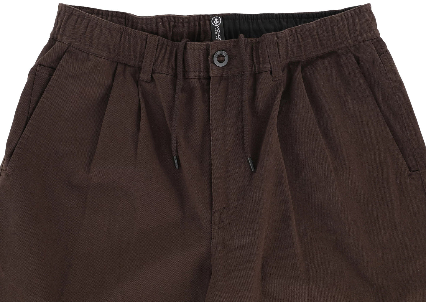 Volcom Chillow Pleated EW Pants Cacao