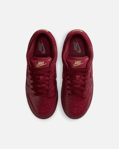 Women's Dunk Low "Croc Skin" Team Red
