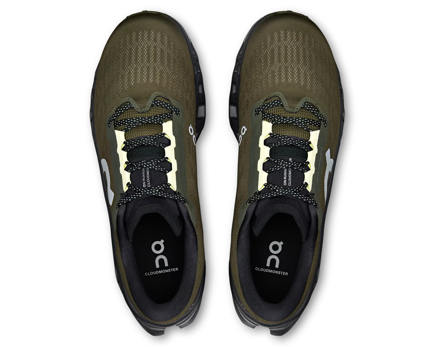 On Running Cloudmonster 3 Olive Eclipse