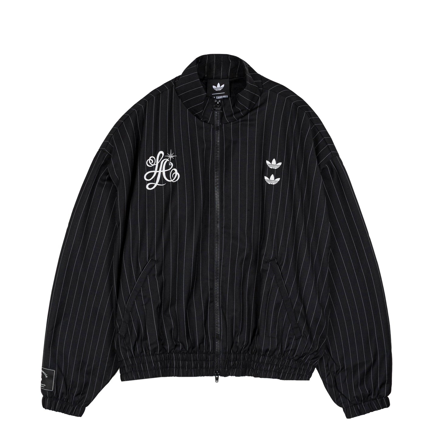 x Willy Chavarria Pinstripe Track Jacket