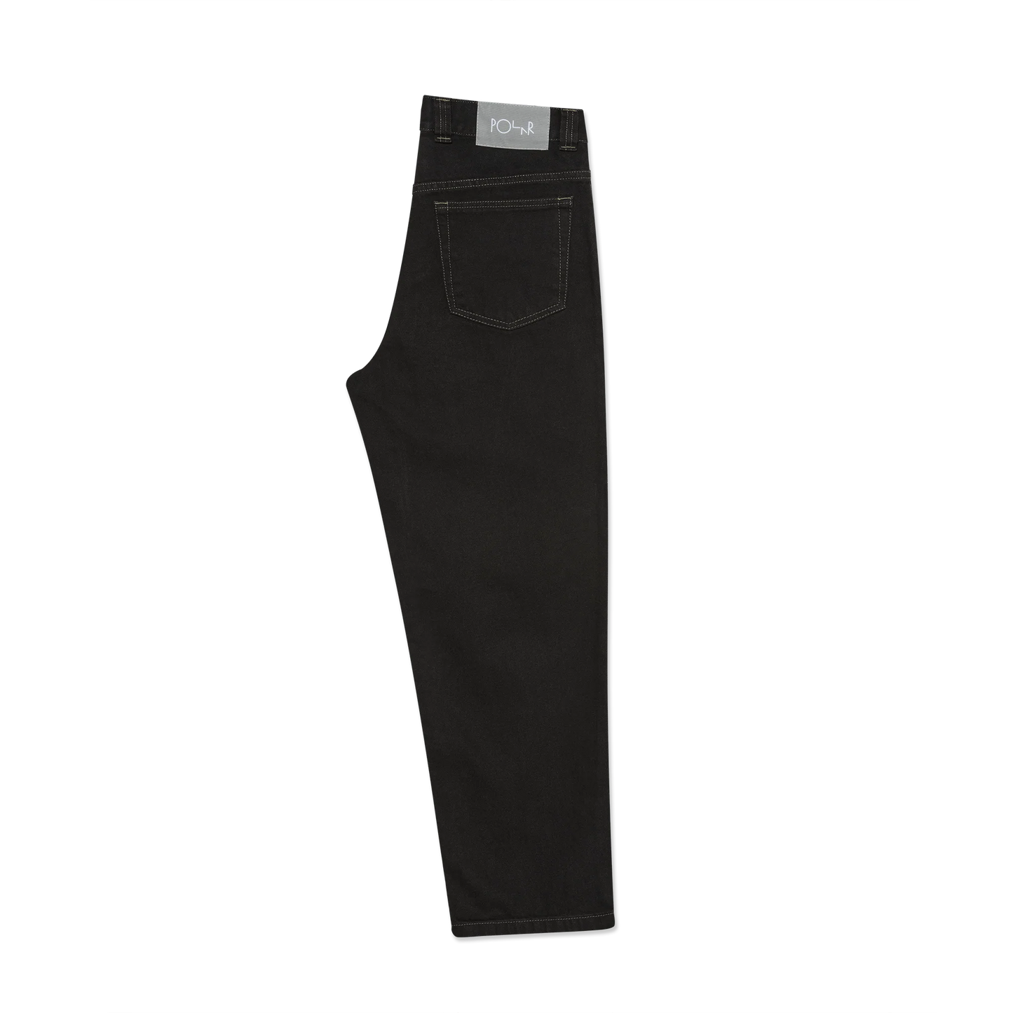 Polar 93 Contrast Stitched Pants Black Dark Olive