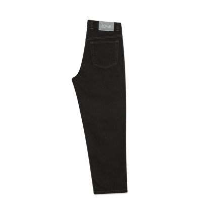Polar 93 Contrast Stitched Pants Black Dark Olive